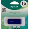 Memorie flash USB 2.0 16GB Apacer retractabil albastru - imagine 3