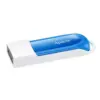 Memorie flash USB 2.0 32GB retractabila Apacer AH23ABE albastru-alb - imagine 2