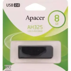 Memorie flash USB 2.0 8GB Apacer negru retractabil