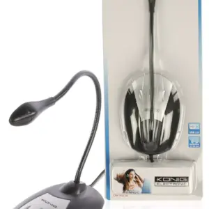 Antena Bluetooth WiFi ZigBee 2.8dBi cu insurubare 2.4-2.5GHz LINX TECHNOLOGIES ANT-2.4-LCW-RPS