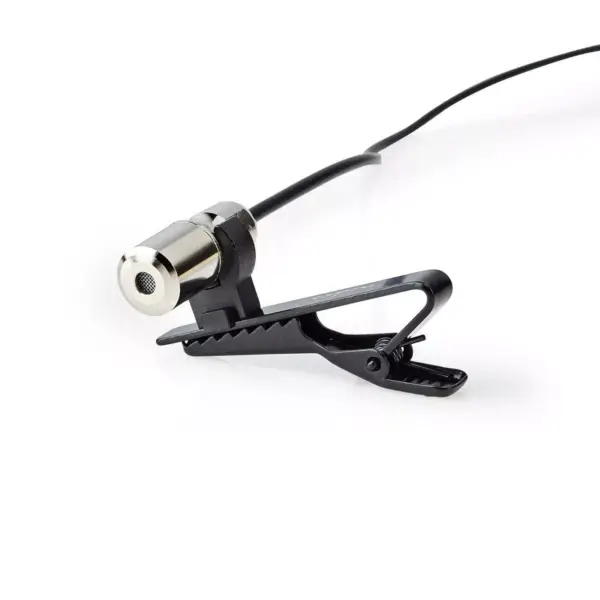 Microfon lavaliera cu clip Nedis 3.5 mm Metal - imagine 3
