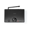 Microfon wireless Nedis 1 canal cu autonomie receptor 5 ore negru - imagine 4