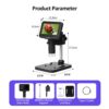 Microscop Digital 02-BX ecran 4.3" 2MP marire 1000X - imagine 5