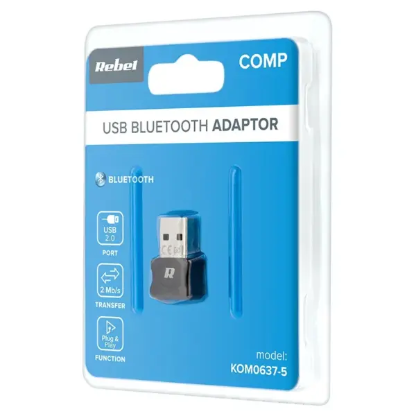 Mini adaptor bluetooth V5.0 NANOSTICK USB REBEL - imagine 2