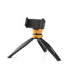 Mini trepied ajustabil pentru fixarea telefonului mobil Max 1.5kg 16cm negru/portocaliu Nedis ACMT10BK - imagine 7