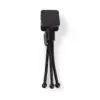 Mini trepied flexibil Nedis pentru smartphone 15.8cm negru - imagine 6