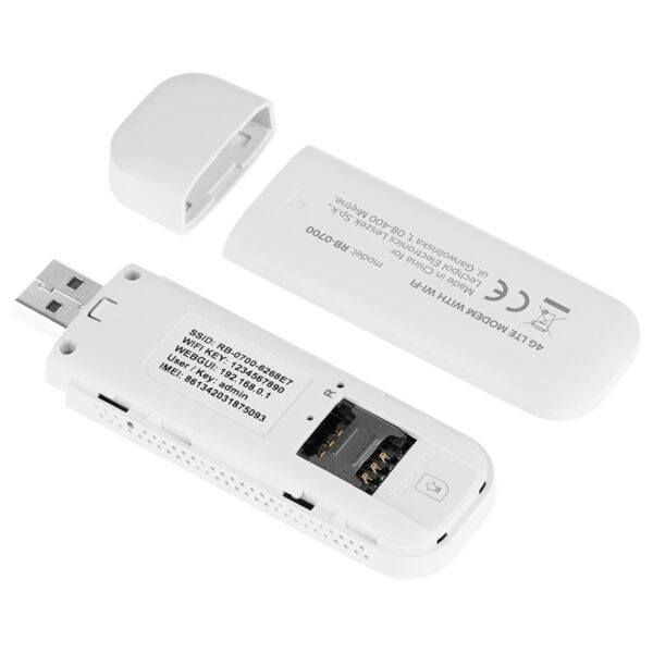 Modem 4G LTE cu WIFI SIM CARD SLOT REBEL RB-0700 - imagine 2
