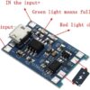 Modul de incarcare 18650 cu alimentare micro USB max. 1A MODUL INC MICRO - imagine 2