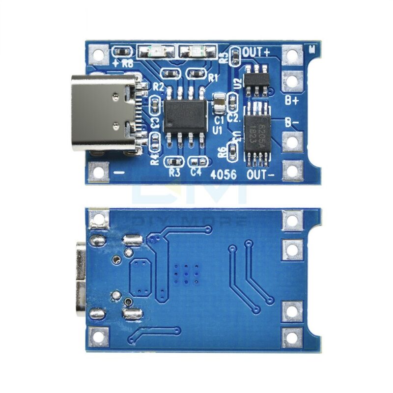 Modul de incarcare 18650 cu alimentare micro USB max. 1A MODUL INC MICRO