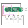 Modul protectie incarcare 4x 18650 12A BMS 4S - imagine 2