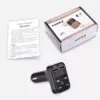 Modulator FM auto 12-24VCC +2x USB 2.1A cu afisaj LED +Bluetooth V4.2 +EDR - imagine 2
