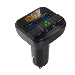 Adaptor 12V-24V USB 2.1A QC3.0 cu montare in locul brichetei auto cu voltmetru