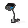 Modulator FM Nedis Bluetooth MicroSD Hands-Free Control vocal 2x USB - imagine 11