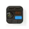 Modulator FM Nedis Hands-Free Bluetooth MicroSD Control vocal 2x USB - imagine 7
