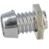 Montura pentru LED 3mm crom ABS incastrat L2 8mm - imagine 2