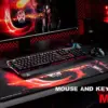 Mouse Pad and Keyboard MAT WARRIOR KRUGER&MATZ 890x400mm cauciuc anti-alunecare - imagine 4