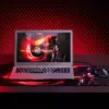 Mouse Pad and Keyboard MAT WARRIOR KRUGER&MATZ 890x400mm cauciuc anti-alunecare - imagine 8