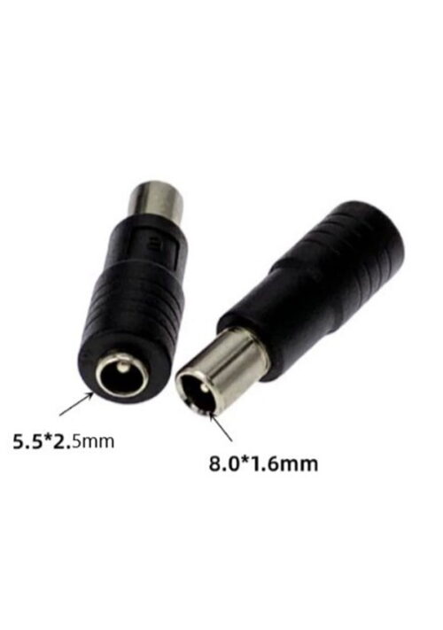 Mufa adaptoare 5.5/2.5mm mama - 8.0/1.6mm tata (538)