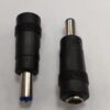 Mufa adaptoare alimentare DC 2.5x5.5 mm mama la 5.5x2.1 mm tata