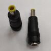 Mufa adaptoare alimentare DC 2.5x5.5 mm mama la 6x1.4 mm cu Pin in interior tata