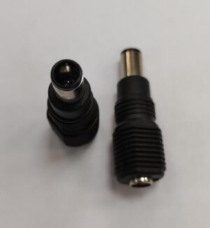 Mufa adaptoare alimentare DC 2.5x5.5 mm mama la 7.4x5.0 mm cu Pin in interior tata