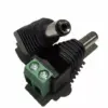 Mufa alimentare DC 2.5x5.5 mm tata prindere rapida tip regleta - imagine 2