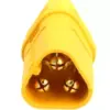 Mufa alimentare DC MT30 tata 3 pini pe cablu lipite 15A 500V AMASS MT30-M - imagine 3