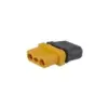 Mufa alimentare DC XT30 mama 3 pini pe cablu lipite 15A 500V AMASS ICX301-F - imagine 3