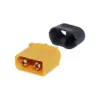 Mufa alimentare DC XT60 tata 2 pini pe cablu cu lipire 30A 500V AMASS XT60H-M - imagine 2