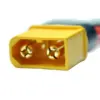 Mufa alimentare DC XT60 tata 2 pini pe cablu cu lipire 30A 500V AMASS XT60H-M - imagine 3