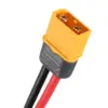 Mufa alimentare DC XT60 tata 2 pini pe cablu cu lipire 30A 500V AMASS XT60H-M - imagine 4