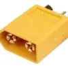 Mufa alimentare DC XT60 tata pin 2 pe cablu cu lipire 30A 500V AMASS XT60-M