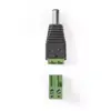 Mufa alimentare tata DC 2.1x5.5mm bloc terminal cu surub pt CCTV - imagine 3
