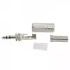 Mufa audio Jack 3.5 mm stereo tata metal protector cablu Goobay - imagine 2
