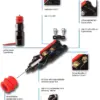 Mufa bricheta auto 16A 12V/24V terminale cu surub si cu siguranta Pro Car 67722010 - imagine 2