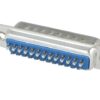 Mufa D-Sub 25 pini tata pe cablu lipire 5A CONNFLY DS1033-25MUNSISS - imagine 2