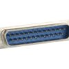 Mufa D-Sub 25 pini tata pe cablu lipire 5A CONNFLY DS1033-25MUNSISS