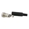 Mufa DC cu protector 5.5x2.5 mm mama pe fir - imagine 2