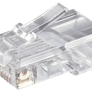 Mufa internet RJ45 CAT5 8p8c cablu push rotund