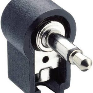 Mufa Jack 3.5 mm tata stereo piste 3 in unghi 90 grade pe cablu LUMBERG WKLS 40