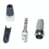 Mufa Jack 6.35 mm stereo tata cu varf aurit - imagine 2