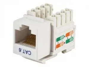 Mufa Keystone Jack mama Cat6 8P8C neecranat alb Well