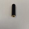 Mufa mama JACK 3.5 mm 4Pini 4 Contacte metal negru cu aurit carcasa slim