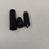 Mufa mama JACK 3.5 mm 4Pini 4 Contacte metal negru cu aurit carcasa slim - imagine 3