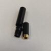 Mufa mama JACK 3.5 mm 4Pini 4 Contacte metal negru cu aurit carcasa slim - imagine 4