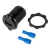 Mufa montaj auto incarcare 2x USB QC3.0 Peiying - imagine 2