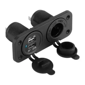 Adaptor audio stereo 2x RCA mama - 2x RCA mama aurit 1buc Nedis
