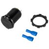 Mufa montaj incarcare USB PD Type C si USB QC 3.0 48W PEIYING PY-CHR0006 - imagine 2