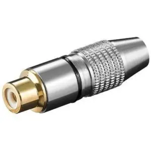 Carcasa SUB-D DVI din plastic metalizat GOOBAY
