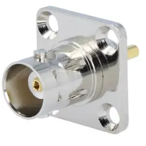 Mufa BNC tata 75ohm compresie RG6 7mm pin aurit Goobay 12039